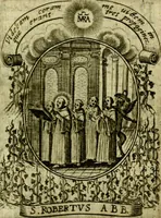 Picture 251 of 291 from Fasti Mariani cum illustrium diuorum imaginib. & elogijs prope DC. in singulos anni menses diésq SS. natales distributis (1630), leaf 534