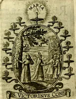 Picture 252 of 291 from Fasti Mariani cum illustrium diuorum imaginib. & elogijs prope DC. in singulos anni menses diésq SS. natales distributis (1630), leaf 536