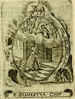 Picture 255 of 291 from Fasti Mariani cum illustrium diuorum imaginib. & elogijs prope DC. in singulos anni menses diésq SS. natales distributis (1630), leaf 542