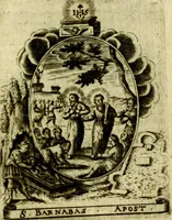Picture 259 of 291 from Fasti Mariani cum illustrium diuorum imaginib. & elogijs prope DC. in singulos anni menses diésq SS. natales distributis (1630), leaf 550