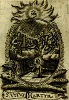 Picture 264 of 291 from Fasti Mariani cum illustrium diuorum imaginib. & elogijs prope DC. in singulos anni menses diésq SS. natales distributis (1630), leaf 560