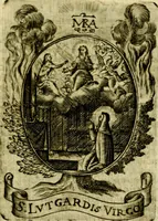 Picture 269 of 291 from Fasti Mariani cum illustrium diuorum imaginib. & elogijs prope DC. in singulos anni menses diésq SS. natales distributis (1630), leaf 570