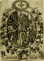 Picture 31 of 291 from Fasti Mariani cum illustrium diuorum imaginib. & elogijs prope DC. in singulos anni menses diésq SS. natales distributis (1630), leaf 76