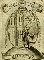 Picture 35 of 291 from Fasti Mariani cum illustrium diuorum imaginib. & elogijs prope DC. in singulos anni menses diésq SS. natales distributis (1630), leaf 84