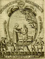 Picture 36 of 291 from Fasti Mariani cum illustrium diuorum imaginib. & elogijs prope DC. in singulos anni menses diésq SS. natales distributis (1630), leaf 86