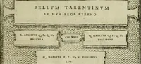 Picture 45 of 211 from Fastos magistratvvm et trivmphorvm Romanorvm ab vrbe condita ad Avgvsti obitvm, ex antiqvis tam nvmismatvm qvam marmorvm monvmentis restitvtos (1566), leaf 106