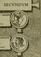 An illustration from Fastos magistratvvm et trivmphorvm Romanorvm ab vrbe condita ad Avgvsti obitvm, ex antiqvis tam nvmismatvm qvam marmorvm monvmentis restitvtos (1566)
