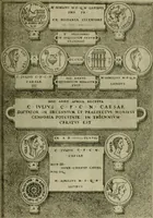 Picture 154 of 211 from Fastos magistratvvm et trivmphorvm Romanorvm ab vrbe condita ad Avgvsti obitvm, ex antiqvis tam nvmismatvm qvam marmorvm monvmentis restitvtos (1566), leaf 208