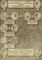 Picture 189 of 211 from Fastos magistratvvm et trivmphorvm Romanorvm ab vrbe condita ad Avgvsti obitvm, ex antiqvis tam nvmismatvm qvam marmorvm monvmentis restitvtos (1566), leaf 243