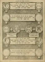 Picture 195 of 211 from Fastos magistratvvm et trivmphorvm Romanorvm ab vrbe condita ad Avgvsti obitvm, ex antiqvis tam nvmismatvm qvam marmorvm monvmentis restitvtos (1566), leaf 249
