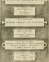 Picture 9 of 211 from Fastos magistratvvm et trivmphorvm Romanorvm ab vrbe condita ad Avgvsti obitvm, ex antiqvis tam nvmismatvm qvam marmorvm monvmentis restitvtos (1566), leaf 31