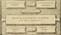 Picture 18 of 211 from Fastos magistratvvm et trivmphorvm Romanorvm ab vrbe condita ad Avgvsti obitvm, ex antiqvis tam nvmismatvm qvam marmorvm monvmentis restitvtos (1566), leaf 39