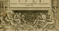 Picture 4 of 211 from Fastos magistratvvm et trivmphorvm Romanorvm ab vrbe condita ad Avgvsti obitvm, ex antiqvis tam nvmismatvm qvam marmorvm monvmentis restitvtos (1566), leaf 6