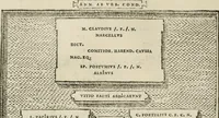 An illustration from Fastos magistratvvm et trivmphorvm Romanorvm ab vrbe condita ad Avgvsti obitvm, ex antiqvis tam nvmismatvm qvam marmorvm monvmentis restitvtos (1566)