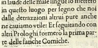 An illustration from Fatiche comiche di Domenico Bruni, detto Fuluio, comico di Madama serenissima principessa di Piemonte : parte prima (1623)