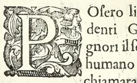 An illustration from Fatiche comiche di Domenico Bruni, detto Fuluio, comico di Madama serenissima principessa di Piemonte : parte prima (1623)