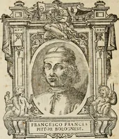 An illustration from Felsina pittrice : vite de pittori bolognesi (1678)