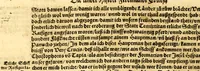 An illustration from Ferdinandi Cortesii. Von dem Newen Hispanien, so im Meer gegem Nidergang, Zwo gantz lustige vnnd fruchtreiche Historien, an den grossmächtigisten vnüberwindtlichisten Herren, Carolum. V. römischen Kaiser &c. Künig in Hispanien &c. ... (1550)