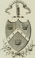 An illustration from Ferme ornée, or, Rural improvements : a series of domestic and ornamental designs, suited to parks, plantations, rides, walks, rivers, farms, &c. : consisting of fences, paddock houses, a bath, a dog-kennel, pavilions, farm-yards, fishing-houses, sporting-boxes, shooting-lodges, single and double cottages, &c. : calculated for landscape and picturesque effects (1796)