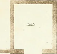 An illustration from Ferme ornée, or, Rural improvements : a series of domestic and ornamental designs, suited to parks, plantations, rides, walks, rivers, farms, &c. : consisting of fences, paddock houses, a bath, a dog-kennel, pavilions, farm-yards, fishing-houses, sporting-boxes, shooting-lodges, single and double cottages, &c. : calculated for landscape and picturesque effects (1796)