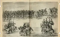 An illustration from Festa fatta in Roma alli 25. di febraio MDCXXXIV (1635)