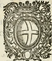 An illustration from Feste di Milano nel felicissimo nascimento del serenissimo principe di Spagna don Filippo Dominico Vittorio (1607)