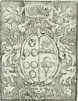 An illustration from Feste nelle nozze del serenissimo don Francesco Medici gran dvca di Toscana; et della sereniss. sua consorte la sig. Bianca Cappello (1579)