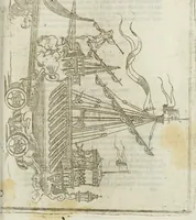 An illustration from Feste nelle nozze del serenissimo don Francesco Medici gran dvca di Toscana; et della sereniss. sua consorte la sig. Bianca Cappello (1579)