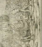 An illustration from Feste nelle nozze del serenissimo don Francesco Medici gran dvca di Toscana; et della sereniss. sua consorte la sig. Bianca Cappello (1579)