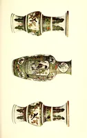 An illustration from A few examples of oriental art, illustrated in colour selcted from the Larkin Gallery, 104, New Bond Street, W., consisting of blue and white famille verte, famille rose, and monochrome porcelains, pottery, bronzes, cloisonne, Hardstones, Rugs, etc