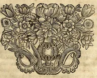An illustration from Feyra mystica de Lisboa, : armada em hu[m]a trezena do divino portuguez Santo Antonio, (1691)
