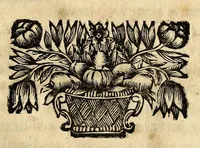 An illustration from Feyra mystica de Lisboa, : armada em hu[m]a trezena do divino portuguez Santo Antonio, (1691)