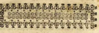 An illustration from Feyra mystica de Lisboa, : armada em hu[m]a trezena do divino portuguez Santo Antonio, (1691)