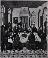 An illustration from Führer durch den symbolischen und typologischen Bilderkreis der christlichen Kunst des Mittelalters (1920)