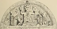 An illustration from Führer durch den symbolischen und typologischen Bilderkreis der christlichen Kunst des Mittelalters (1920)