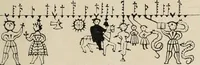 An illustration from Führer durch den symbolischen und typologischen Bilderkreis der christlichen Kunst des Mittelalters (1920)