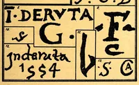 An illustration from Führer für sammler von Porzellan und Fayence, Steinzeug, Steingut usw : Vollständiges Verzeichnis der auf älterem Porzellan, Fayence, Steingut usw. befindlichen Marken (1919)