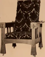 An illustration from Fiber rush, imported malacca and mission furniture. (1904)