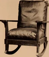 An illustration from Fiber rush, imported malacca and mission furniture. (1904)
