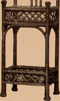 An illustration from Fiber rush, imported malacca and mission furniture. (1904)