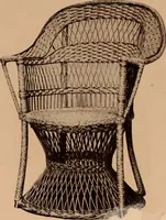 An illustration from Fiber rush, imported malacca and mission furniture. (1904)