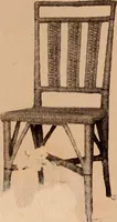An illustration from Fiber rush, imported malacca and mission furniture. (1904)