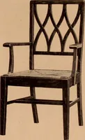 An illustration from Fiber rush, imported malacca and mission furniture. (1904)