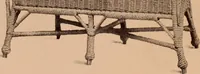 An illustration from Fiber rush, imported malacca and mission furniture. (1904)