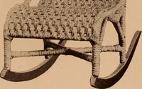 An illustration from Fiber rush, imported malacca and mission furniture. (1904)