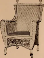 An illustration from Fiber rush, imported malacca and mission furniture. (1904)