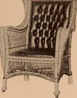 An illustration from Fiber rush, imported malacca and mission furniture. (1904)