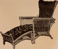 An illustration from Fiber rush, imported malacca and mission furniture. (1904)