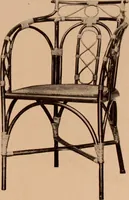 An illustration from Fiber rush, imported malacca and mission furniture. (1904)