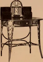 An illustration from Fiber rush, imported malacca and mission furniture. (1904)
